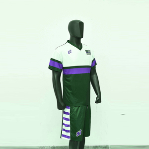 ชุดเซ็ตเสื้อยืดและกางเกงขาสั้นผู้ชายลายไทได ผ้าฝ้าย 100% ระบายอากาศดี สไตล์ลำลองสมาร์ทแคชชวล ลายการ์ตูน 2 ชิ้น สำหรับฤดูร้อน - Product Image 4
