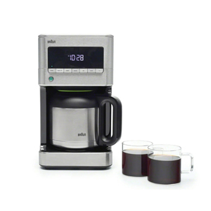 Machine à café filtre Braaun BrewSense avec contrôle précis de la température (12 réglages), saveur riche, en acier inoxydable, pour la maison et l'hôtellerie - Product Image 4
