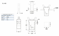 Loquet à pression en nylon pour panneau d'éclairage de lecture automobile, clip d'accoudoir central de siège arrière, loquet de porte dissimulé, couvercle de boîte de rangement
