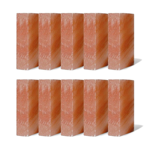 Briques et carreaux de sel rose de l'Himalaya multi-usages, blocs de sel de roche taillés à la main pour le bien-être et la décoration - Product Image 4