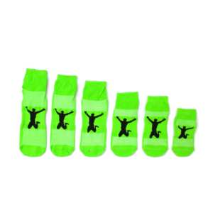 Anti slip <b>Trampoline</b> Silicone Sport Grip <b>Socks</b> Soccer Athletic Bounce Park <b>Socks</b> Anti-slip Green Grip <b>Socks</b> - Product Image 4