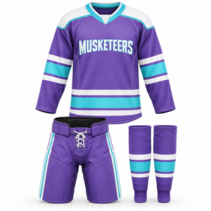 Maillot de hockey sur glace pour hommes, imprimé sur mesure, nouveau style, technique de sublimation, uniforme sportif OEM - Product Image 1