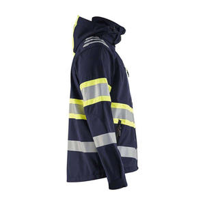 High Visibility Safety Reflective Windproof Polyester Workwear Safety <b>Jacket</b> in Custom Colors and Sizes with High Quality - Product Image 1