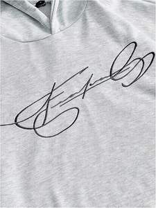 Ensemble de survêtement 2 pièces pour homme, brodé, avec sweat à capuche et pantalon baggy à double taille - Product Image 5