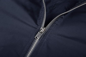 OEM Custom <b>Men's</b> Canvas Bomber <b>Jacket</b> Fall Lightweight Casual Stand Collar Windbreaker with Full Zip Coats - Product Image 5