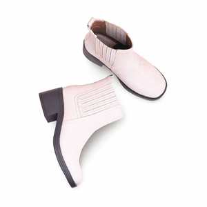 WN9021 Fawn Long Mid-Calf Zapatos - Product Image 1