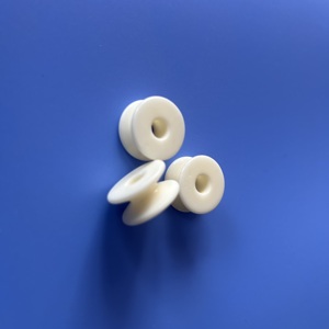 Filo Anti-statico resistente all'usura in ceramica anello guida rulli ruota allumina Zirconia ceramica parte processo di lucidatura - Product Image 4