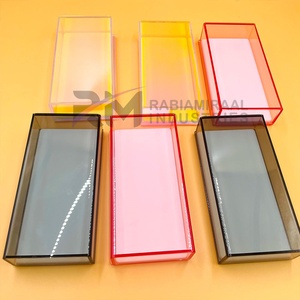 RMI Acrylic Lash Tray proof Eyelash Extension Storage Beauty Artist Salon Wholesale Pallet <b>Cover</b> <b>Tile</b> Holder Eyelash Grafting - Product Image 4
