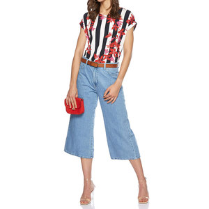 OEM Service Women Summer T Shirts Designed For Lightweight Comfort Reliable Summer Apparel With Easy Care Performance <b>Cheap</b> Rate - Product Image 4