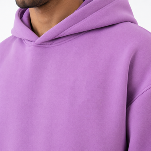 Custom Wholesale Men's Winter Tech Fleece Breathable Lightweight Full <b>Zip</b> Hooded Sweatshirt <b>Joggers</b> Athletic Track Suit - Product Image 5
