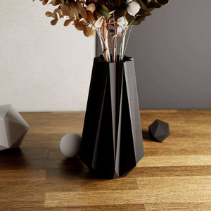 Moderno Florero Clásico Hecho a Mano de Madera Sólida Ligera, Centro de Mesa, Decoración de Interiores para Bodas, Personalizado con Flores Secas - Product Image 2