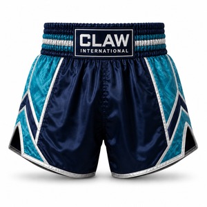 Shorts de MMA et de kick-boxing unisexe en polyester et élasthanne, extensibles, respirants et confortables, personnalisables, vente en gros - Product Image 1