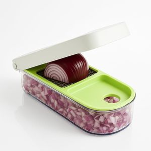 Tritatutto per Frutta e Verdura con Base da 2 Tazze, Lame in Acciaio Inox, Lavabile in Lavastoviglie - Product Image 1