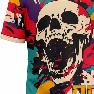 Ropa Deportiva de Moda, Jersey Sublimado con Cuello Redondo, Logotipo Frontal, Manga Corta, Calidad Premium, Unisex - Product Image 4