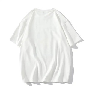 เสื้อยืดผ้าฝ้ายออร์แกนิคระบายอากาศได้ดีสำหรับผู้ชาย ดีไซน์ทันสมัยใหม่ ขายส่งเสื้อยืดคุณภาพสูง พิมพ์ลายดิจิทัล โลโก้ด้านหน้า - Product Image 6
