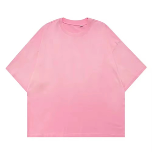 เสื้อยืดทรงบ็อกซี่คุณภาพสูงสำหรับผู้ชาย สไตล์วินเทจฟอกสี  รับทำโลโก้ตามสั่ง  ใส่สบาย ระบายอากาศได้ดี เป็นมิตรต่อสิ่งแวดล้อม ขายส่ง - Product Image 4