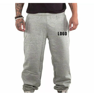 Nouvelle Arrivée Pantalon Décontracté Homme Grande Taille Automne Respirant Anti-Plis 100% Coton Logo Côté Gauche Adulte - Product Image 1