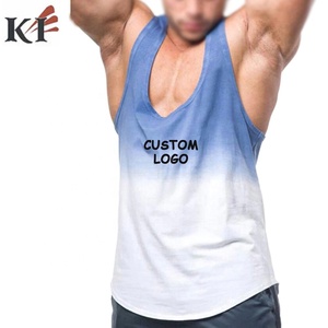 KEVEN IMPEX Latest Design Gym Fitness Bodybuilding Men Muscle Workout Tank <b>Top</b> Print Your Own Design Spandex/Cotton/Polyester - Product Image 6
