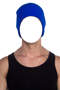 Bonnet unisexe en acrylique, couleur unie, avec revers, bonnet d'hiver en tricot pour adultes, usage décontracté, 56-58 cm - Product Image 5