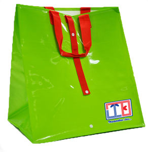 ถุง PP สานที่มีการเคลือบเงากระเป๋าแบบกำหนดเอง | ส่งเสริมการขาย - Product Image 4