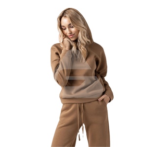 Chándal de manga larga polar de talla grande ecológico de invierno para mujer-Diseño sin costuras de gimnasio y ropa deportiva - Product Image 1