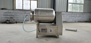 Déchargement automatique du tambour machine à culbuter sous vide pour poulet masseur de viande de bœuf, de mouton et de poulet - Product Image 3