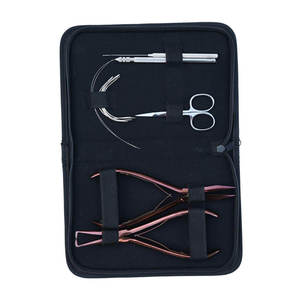 Kit d'outils pour extensions de cheveux pour salon et barbier, équipement professionnel pour l'application et le retrait d'extensions de cheveux, robuste - Product Image 3