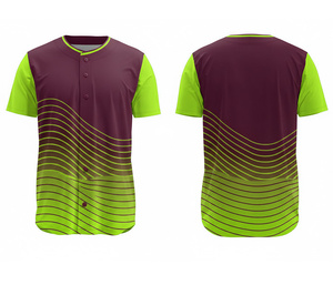 Professional <b>Baseball</b> Jersey Custom Design Service Lightweight Sublimated Jersey with Custom Logo & Numbers Breathable Polyester - Product Image 5