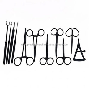 Juego de Instrumentos de Blefaroplastia Manual Premium, Acabado Negro, Plástico y Kit de Cirugía Oftálmica con Caja de Esterilización - Product Image 2