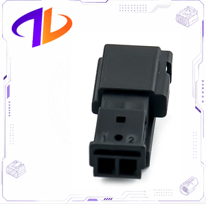 Conector de cableado automotriz 563190-1 compatible, macho de 2 pines, 1.6mm, sin sellar, con contacto de cobre y carcasa de nailon, 12V 3A - Product Image 2