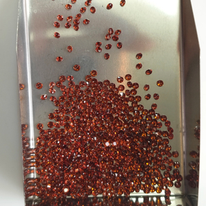 Granat rouge naturel 1,75 mm, taille brillant ronde, meilleure qualité, pierre précieuse en vrac pour la fabrication de bijoux - Product Image 5