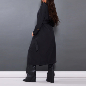 Abrigo de Cuero Genuino Tejido para Mujer, Moda Invierno 2026, Casual, Transpirable, Impermeable, Resistente al Viento, con Forro de Piel, Venta Caliente - Product Image 2