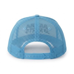 Meyba Sports <b>Light</b> Blue Mesh Trucker <b>Hat</b> 6-Panel Adjustable Breathable Cap for Adults Spring Summer Sporty Style - Product Image 6