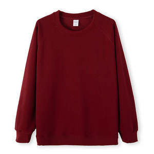 Sweat-shirt décontracté sportif pour homme, en coton pur, couleur unie, coupe ample, épaules tombantes - Product Image 4