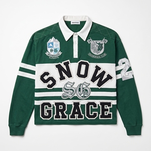 Snowgrace Unisex Short Sleeve Breathable Jersey Shirt Embroidered Logo Relaxed Fit Adult Summer Apparel - Product Image 1