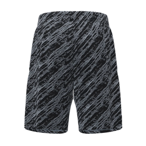 Pantalones cortos de hombre de alta calidad con logotipo bordado personalizado, con cordón ajustable, de algodón grueso y felpa, lisos y de color sólido. - Product Image 3