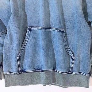 Sweat-shirts à capuche vintage de haute qualité en polyester/coton double couche, effet délavé, impression personnalisée, vente en gros, lavage à l'acide, prix abordable - Product Image 4