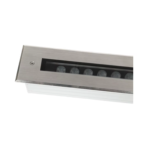Luz LED Empotrada en Suelo para Pared, 12W, IP65, Impermeable, para Exteriores, Luz de Escalón, Blanco Cálido y RGB, Iluminación para Caminos de Jardín y Fachadas - Product Image 1