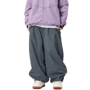 Nouveau pantalon de ski imperméable de haute qualité pour homme, ample, surdimensionné, respirant, chauffé, en Polartec, taille plus - Product Image 4