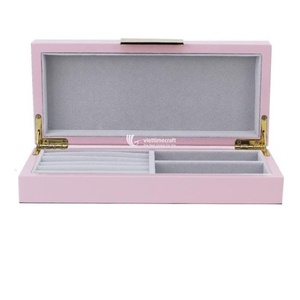 Boîte de service carrée en laque, faite à la main, écologique, boîte de rangement, boîte à bijoux multifonctionnelle, boîte cadeau de luxe du Vietnam, vente en gros au Vietnam - Product Image 2
