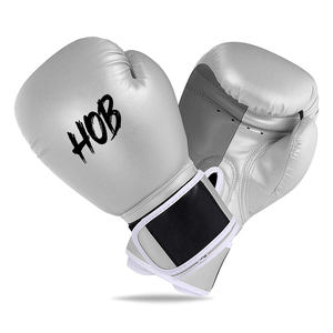 Guantes de Boxeo Personalizados con Impresión para Competencia de MMA, Entrenamiento de Luchadores, Guantes de Sparring de Cuero PU con Logotipo Personalizado - Product Image 4