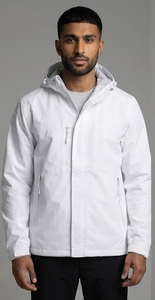 Chaqueta Cortavientos para Hombre / Chaquetas Cortavientos Impermeables para Hombre / Chaqueta Cortavientos con Capucha y Cremallera para Senderismo - Product Image 2