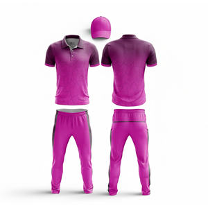 Conjunto de Uniforme de Cricket Sublimado Personalizado para Equipos |   Uniforme Completo de Cricket para Hombres, Mujeres y Jóvenes, Camiseta Polo y Pantalones - Product Image 4