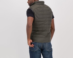 Unisex Casual Sleeveless Waterproof <b>Canvas</b> Winter Zipper Puffer Vest Bomber <b>Jacket</b> 2026 <b>Men</b> Women Made in Pakistan - Product Image 5