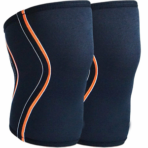 Custom Adjustable Neoprene Breathable <b>Knee</b> Sleeve <b>Compression</b> for Unisex Workout Gym Accessories - Product Image 3