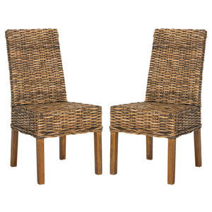 <b>Set</b> <b>of</b> <b>2</b> 18'' H Side Dining <b>Chairs</b> <b>Accent</b> Seating - Product Image 1