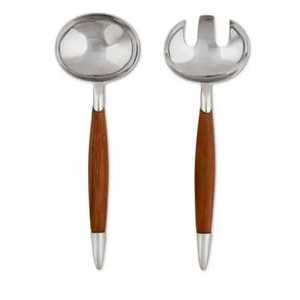Reusable Vintage Coffee Scoop <b>Measuring</b> <b>Spoon</b> Retro Stainless Steel Long Wooden Handle Kitchen Utensil - Product Image 6