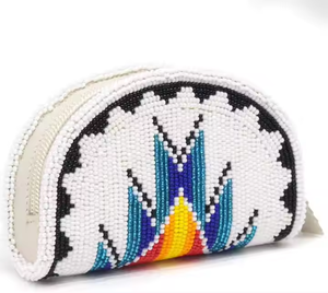 Pochette porte-monnaie tendance au design classique chat, brodée de perles de rocaille, imprimée en typographie, personnalisable, artisanat perlé fait main - Product Image 6