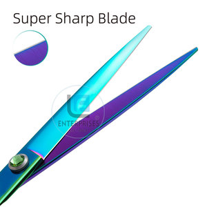 High Quality Stainless Steel Manual Straight Pet Grooming <b>Scissors</b> - Product Image 5