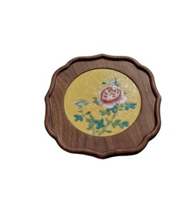 Sous-verres en bois de conception la plus récente, faits à la main, écologiques, réutilisables, de qualité export - Product Image 6